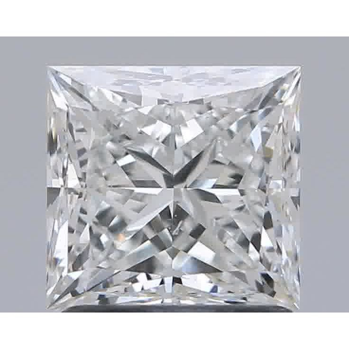 1.50 Carat Princess Loose Diamond, F, SI1, Super Ideal, GIA Certified | Thumbnail