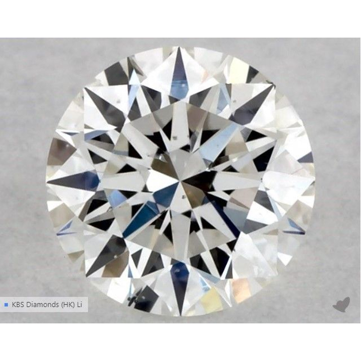 0.34 Carat Round Loose Diamond, G, VS2, Super Ideal, GIA Certified | Thumbnail