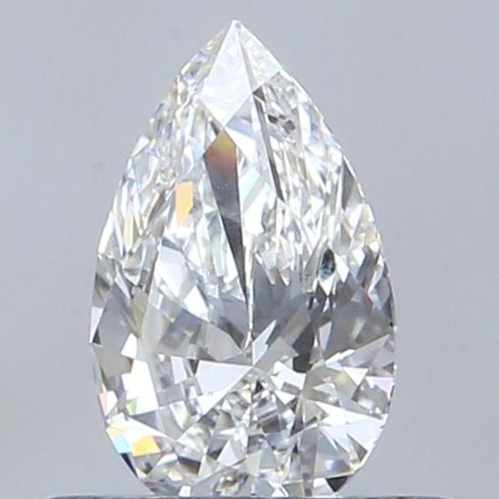 0.37 Carat Pear Loose Diamond, E, VVS1, Super Ideal, GIA Certified
