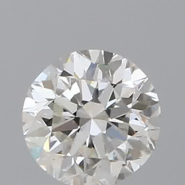 0.50 Carat Round Loose Diamond, I, VVS1, Good, GIA Certified | Thumbnail