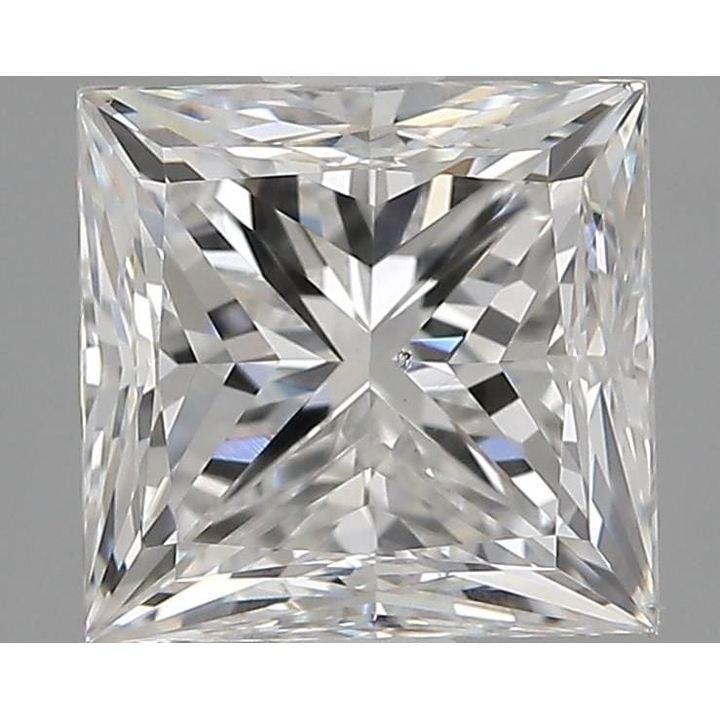 1.50 Carat Princess Loose Diamond, E, VS2, Very Good, GIA Certified | Thumbnail