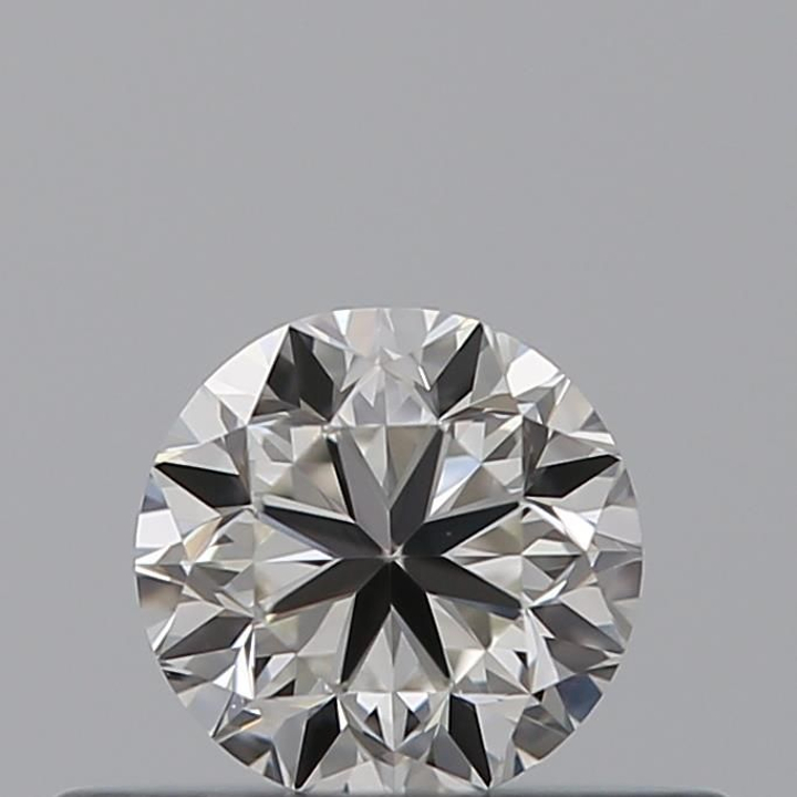 0.30 Carat Round Loose Diamond, H, VVS1, Very Good, GIA Certified
