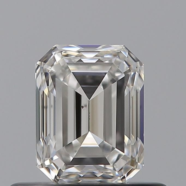0.51 Carat Emerald Loose Diamond, F, VS2, Ideal, GIA Certified