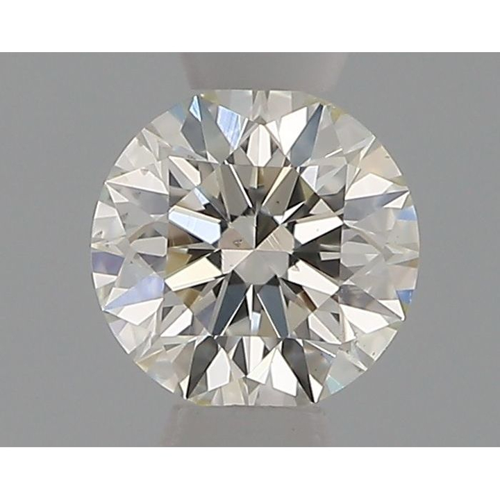 0.31 Carat Round Loose Diamond, K, VS2, Super Ideal, GIA Certified