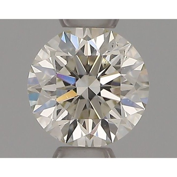 0.30 Carat Round Loose Diamond, K, VS2, Ideal, GIA Certified
