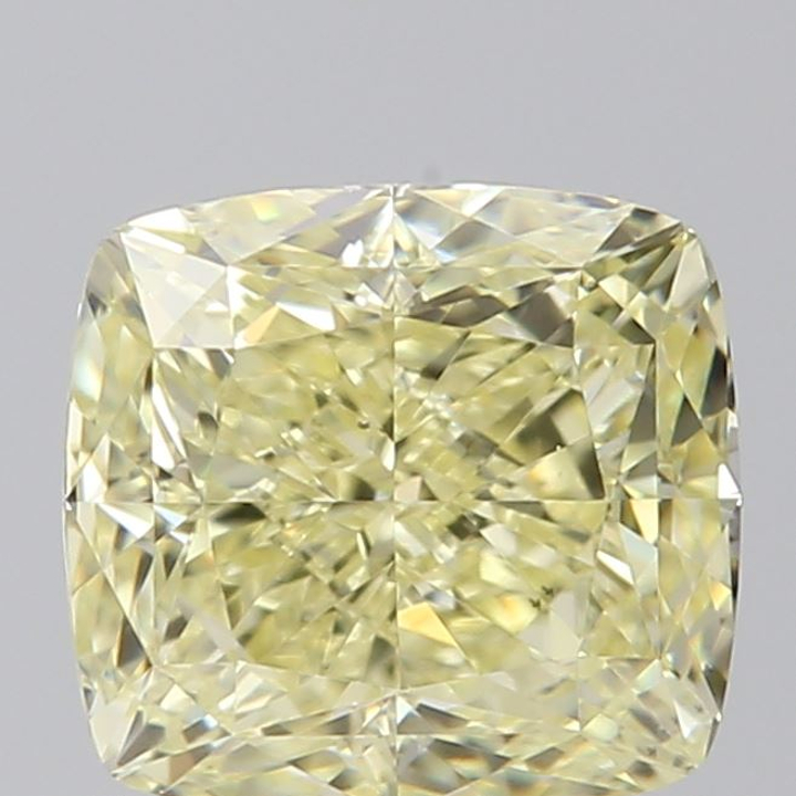 0.81 Carat Cushion Loose Diamond, Y, VS2, Ideal, GIA Certified