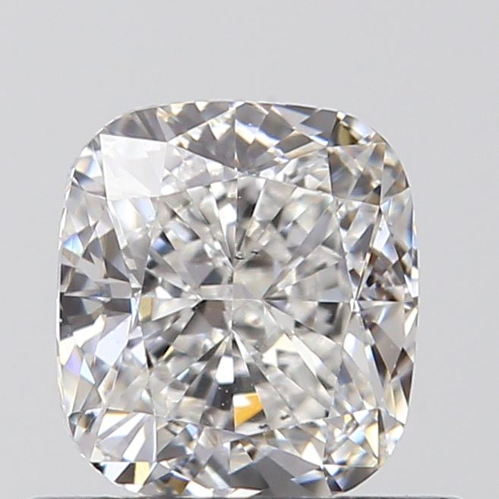 0.60 Carat Cushion Loose Diamond, F, VS2, Ideal, GIA Certified