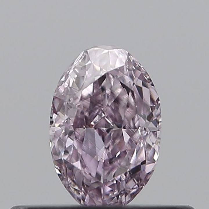 0.30 Carat Oval Loose Diamond, Fancy Pink-Purple, SI1, Ideal, GIA Certified