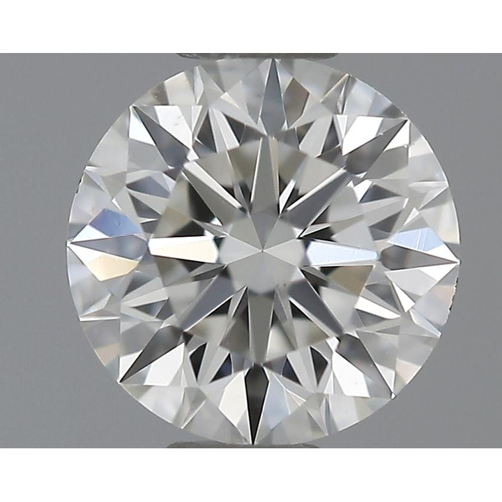 0.33 Carat Round Loose Diamond, H, VS1, Super Ideal, GIA Certified