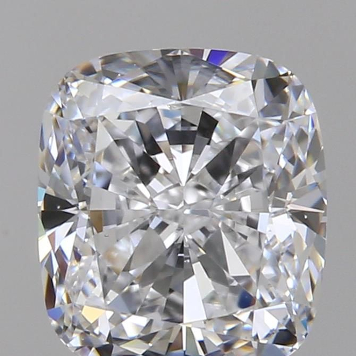 0.91 Carat Cushion Loose Diamond, D, VS2, Super Ideal, GIA Certified | Thumbnail