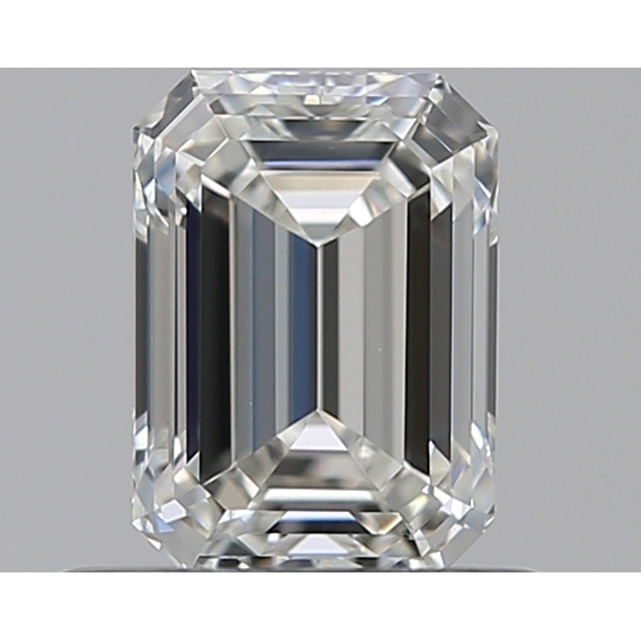 0.59 Carat Emerald Loose Diamond, H, VVS1, Ideal, GIA Certified