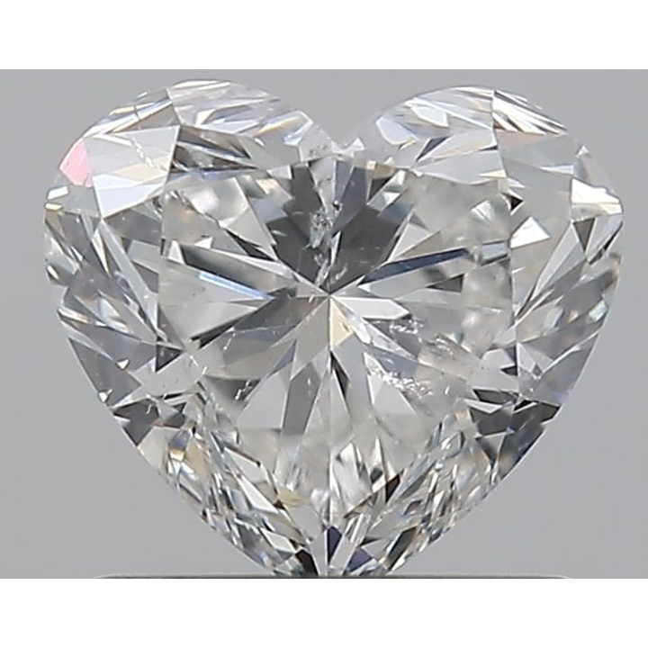0.91 Carat Heart Loose Diamond, G, SI2, Super Ideal, GIA Certified