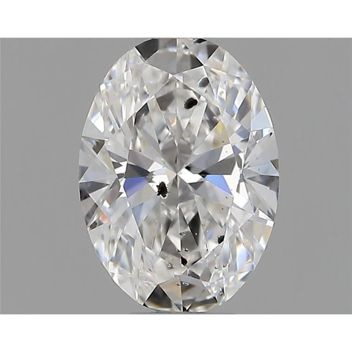 0.50 Carat Oval Loose Diamond, E, I1, Super Ideal, GIA Certified | Thumbnail