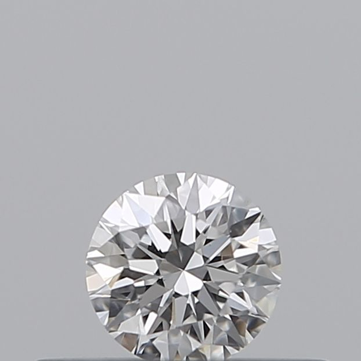 0.19 Carat Round Loose Diamond, E, VS2, Super Ideal, GIA Certified