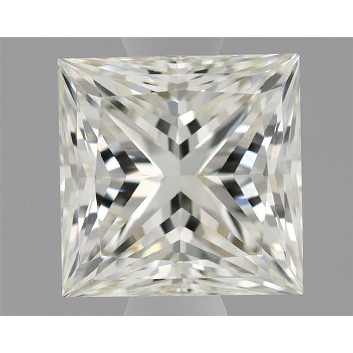 0.81 Carat Princess Loose Diamond, K, VVS2, Super Ideal, GIA Certified | Thumbnail