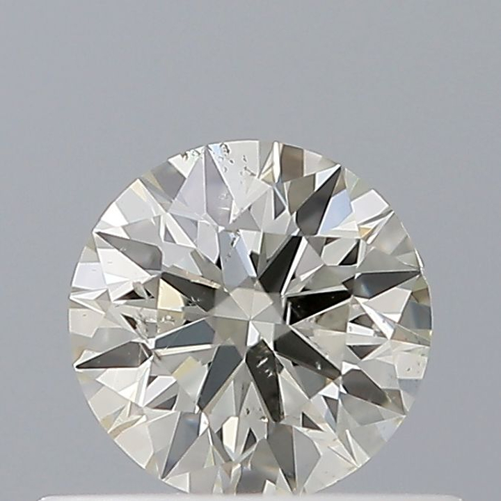 0.40 Carat Round Loose Diamond, J, SI2, Ideal, GIA Certified