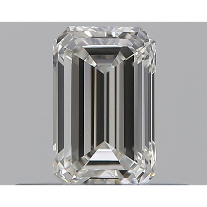 0.32 Carat Emerald Loose Diamond, H, VVS1, Super Ideal, GIA Certified