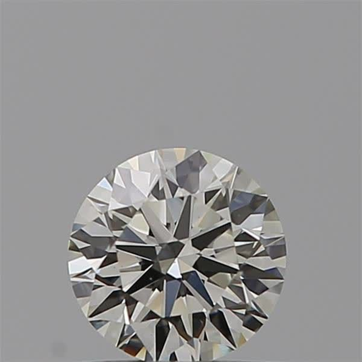 0.36 Carat Round Loose Diamond, K, VS1, Super Ideal, GIA Certified