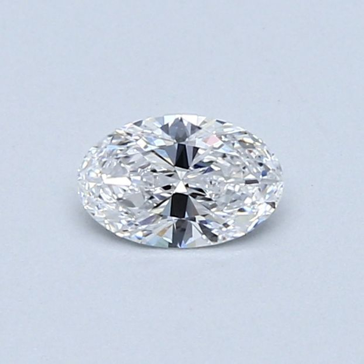 0.34 Carat Oval Loose Diamond, D, VVS2, Ideal, GIA Certified | Thumbnail