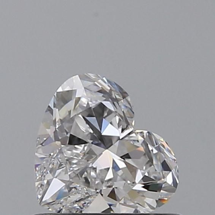 0.57 Carat Heart Loose Diamond, D, VS1, Super Ideal, GIA Certified