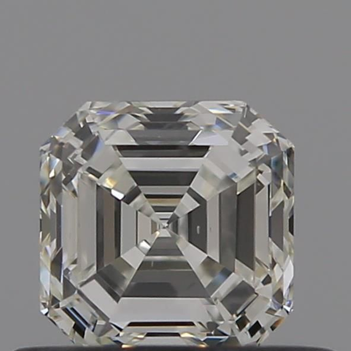 0.52 Carat Emerald Loose Diamond, I, VS1, Ideal, GIA Certified | Thumbnail