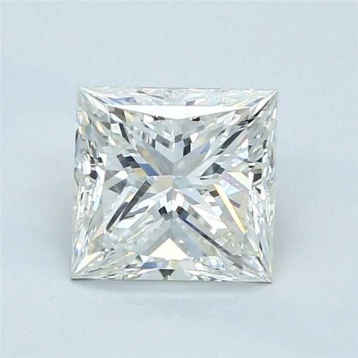 1.70 Carat Princess Loose Diamond, I, VVS2, Super Ideal, GIA Certified | Thumbnail