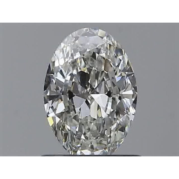 0.70 Carat Oval Loose Diamond, H, VVS2, Ideal, GIA Certified | Thumbnail