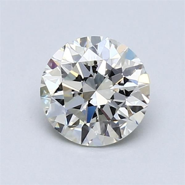 1.01 Carat Round Loose Diamond, K, SI1, Super Ideal, GIA Certified