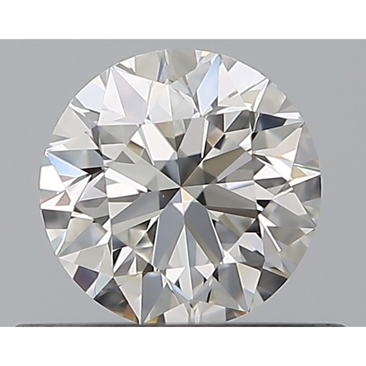 0.40 Carat Round Loose Diamond, F, VVS1, Super Ideal, GIA Certified