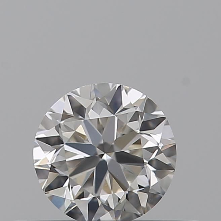 0.30 Carat Round Loose Diamond, H, VS1, Very Good, GIA Certified