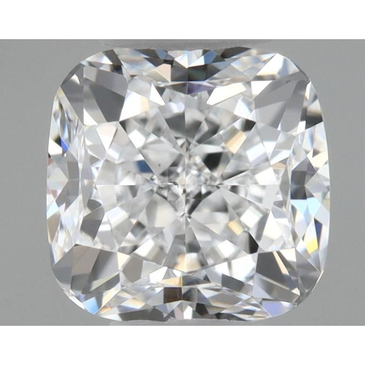 0.50 Carat Cushion Loose Diamond, D, VS2, Very Good, GIA Certified