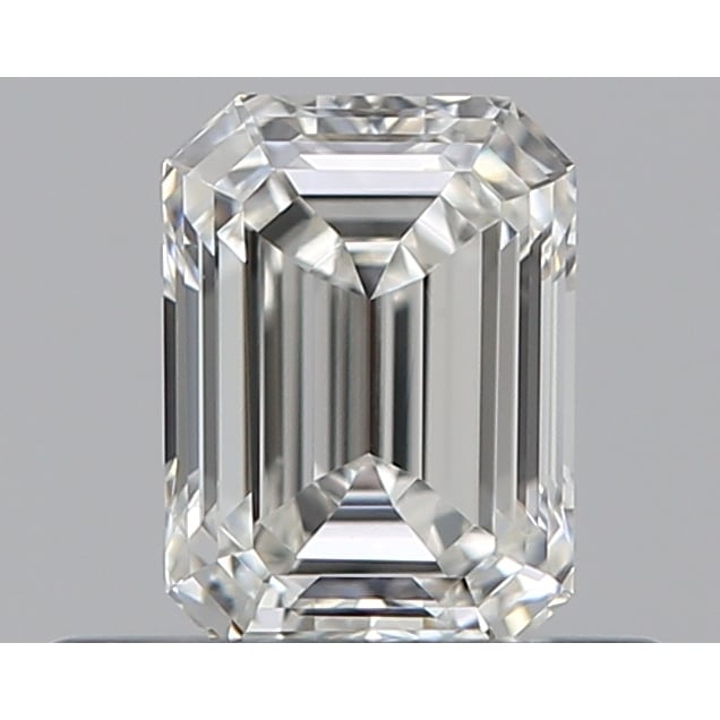0.40 Carat Emerald Loose Diamond, H, VVS2, Ideal, GIA Certified