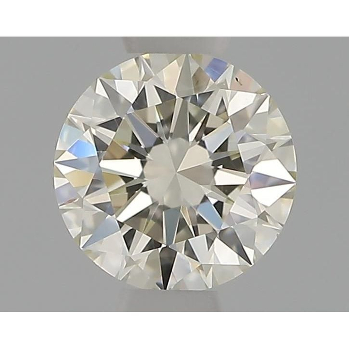 0.40 Carat Round Loose Diamond, L, VS2, Ideal, GIA Certified