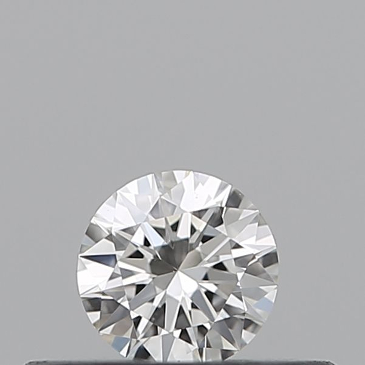 0.18 Carat Round Loose Diamond, G, IF, Ideal, GIA Certified