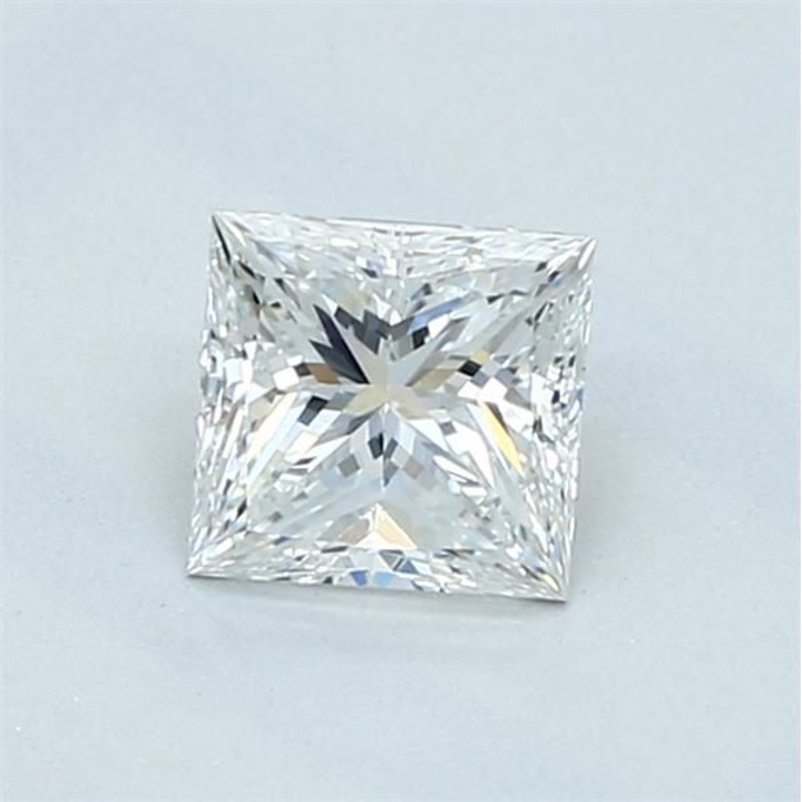 0.61 Carat Princess Loose Diamond, F, VS1, Super Ideal, GIA Certified | Thumbnail