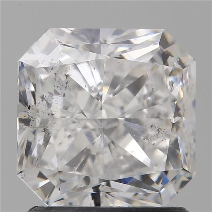 1.70 Carat Radiant Loose Diamond, E, SI2, Ideal, GIA Certified | Thumbnail