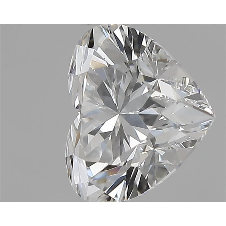 0.50 Carat Heart Loose Diamond, F, VS1, Super Ideal, GIA Certified