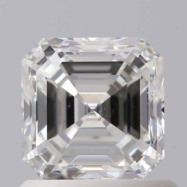 1.00 Carat Asscher Loose Diamond, F, VS2, Ideal, GIA Certified