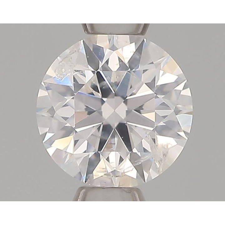 0.45 Carat Round Loose Diamond, F, I2, Super Ideal, GIA Certified | Thumbnail