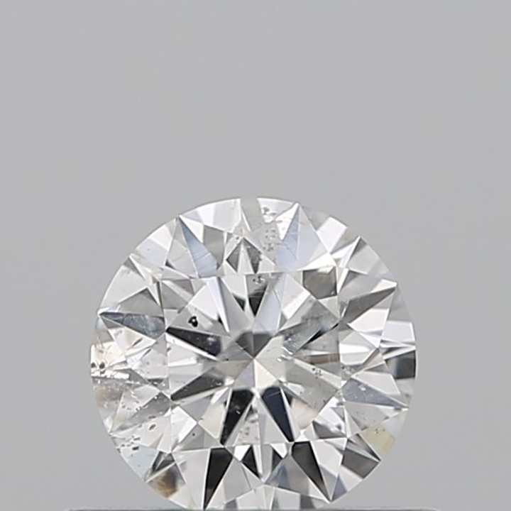 0.40 Carat Round Loose Diamond, E, I1, Ideal, GIA Certified