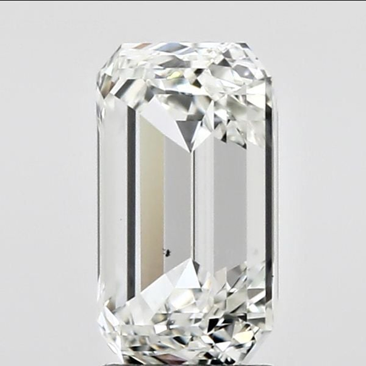 0.75 Carat Emerald Loose Diamond, J, SI1, Super Ideal, GIA Certified | Thumbnail