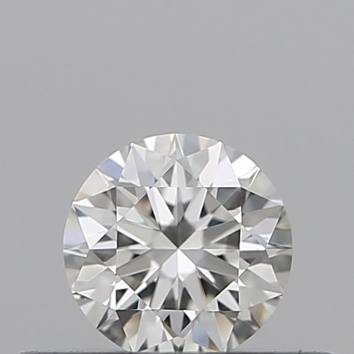 0.25 Carat Round Loose Diamond, H, VVS1, Super Ideal, GIA Certified