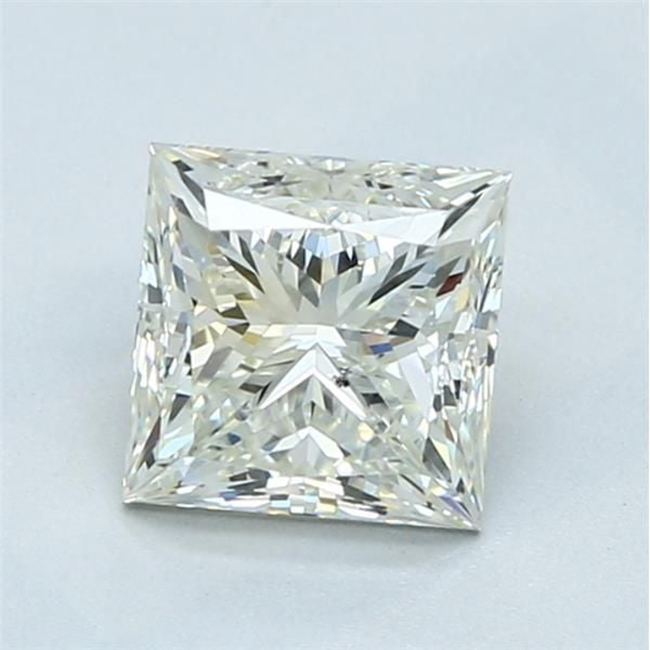 1.50 Carat Princess Loose Diamond, L, SI1, Ideal, GIA Certified | Thumbnail