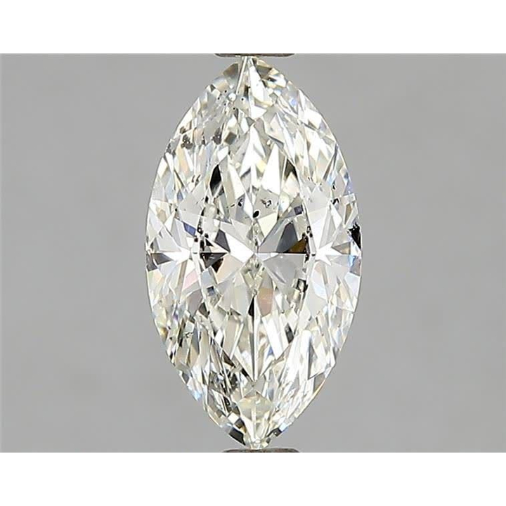 0.91 Carat Marquise Loose Diamond, H, SI2, Super Ideal, GIA Certified | Thumbnail