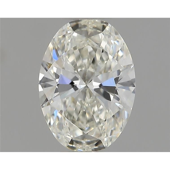 0.52 Carat Oval Loose Diamond, H, VS1, Super Ideal, GIA Certified | Thumbnail