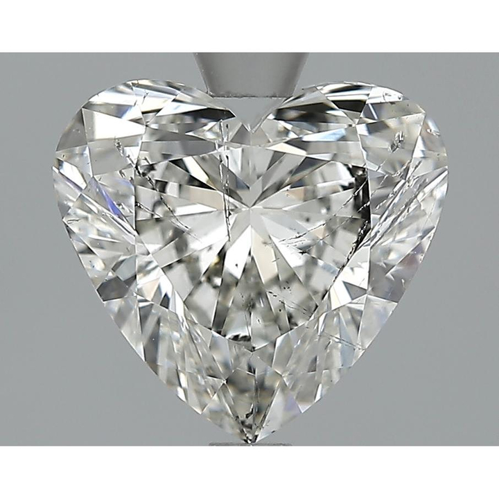 2.03 Carat Heart Loose Diamond, J, SI2, Super Ideal, GIA Certified