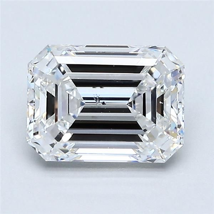 1.51 Carat Emerald Loose Diamond, E, SI1, Super Ideal, GIA Certified | Thumbnail