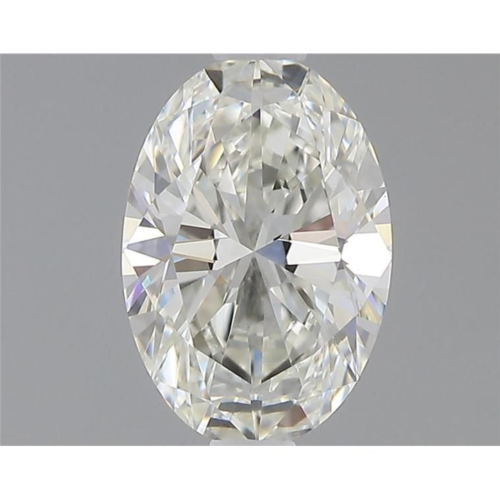 0.50 Carat Oval Loose Diamond, I, VVS1, Ideal, GIA Certified | Thumbnail