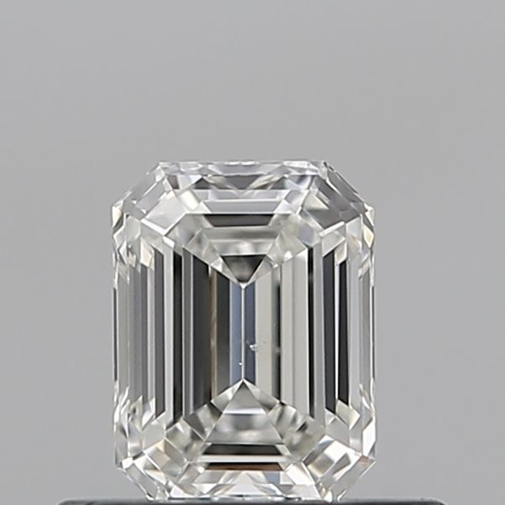0.41 Carat Emerald Loose Diamond, I, VS2, Ideal, GIA Certified | Thumbnail