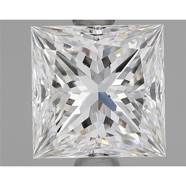 1.51 Carat Princess Loose Diamond, F, VS2, Super Ideal, GIA Certified | Thumbnail